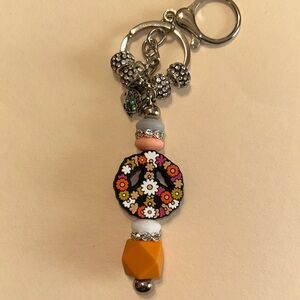 Handmade ☮️ Peace Sign Keychain/Purse Charm